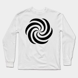 spiral circle Long Sleeve T-Shirt